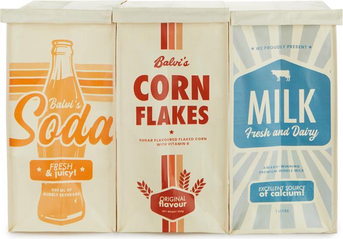 Produktbild Balvi Recycling-Taschen Retro (28 l)