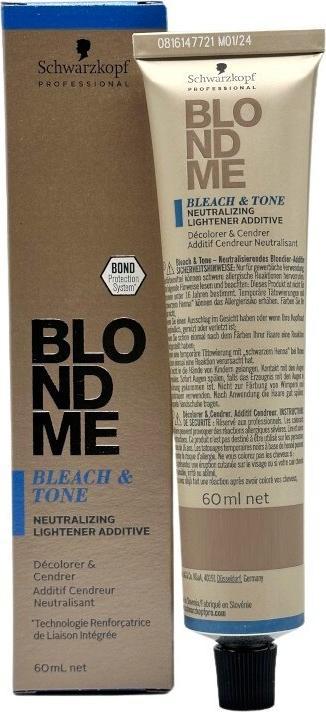 Image du produit Schwarzkopf Professional Schwarzkopf BLONDME Bond Coloration d'entretien pour les blondes - tonifier, éclaircir, illuminer (Additifs BT-Violet)