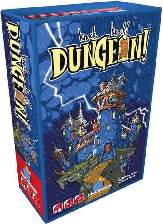 Image du produit Blue Orange BLOD0079 - Knock! Knock! Dungeon!, jeu de cartes, pour 1-6 joueurs, dès 7 ans (Espagnol)