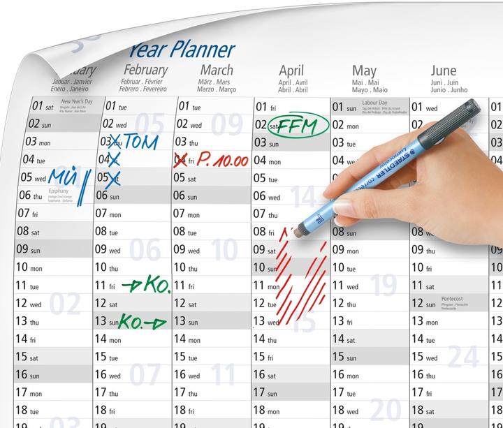 Nährwerte und Zutaten Staedtler Lumocolor (A3, Kein Einband, Deutsch)