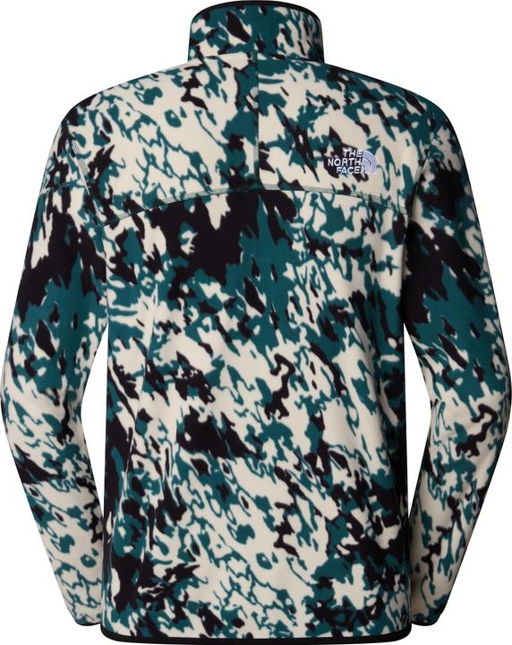 Actual product image North Face 100 Glacier Printed 1/4 Zip (S)