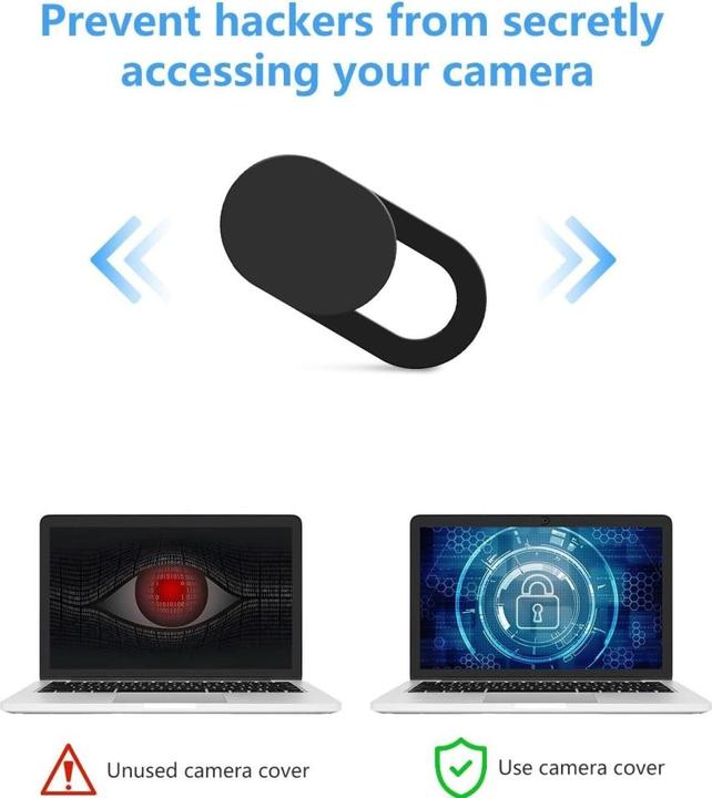 Actual product image PowerGuard Set of 3 Privacy Webcam Cover 0.6mm