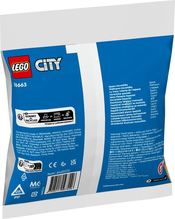 Actual product image LEGO 30663 Space hoverbike (30663, LEGO City)
