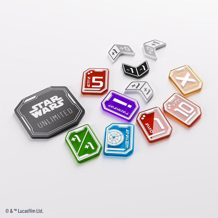 Actual product image Gamegenic Star Wars: Unlimited Acrylic Tokens