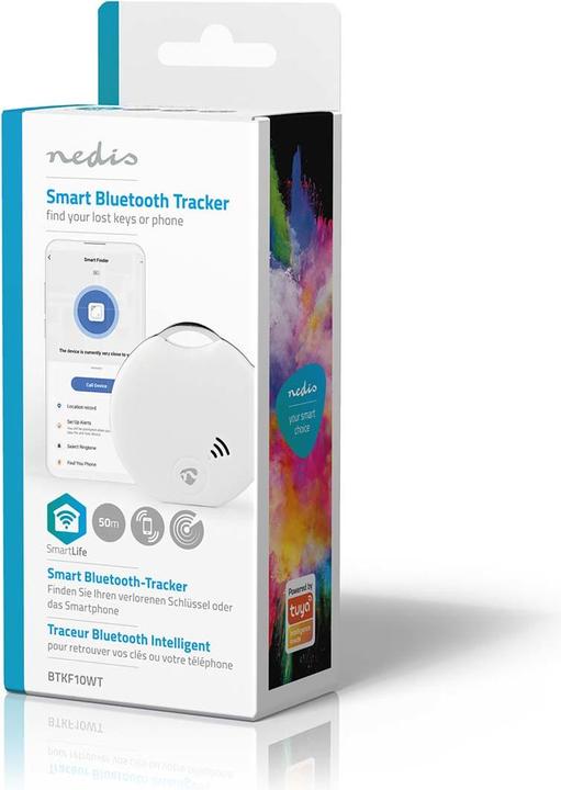 Immagine prodotto Nedis Tracker Bluetooth SmartLife - Bianco (Android, iOS)