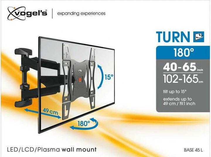 Image du produit Vogels Base 45 L (Mur, 65", 45 kg)