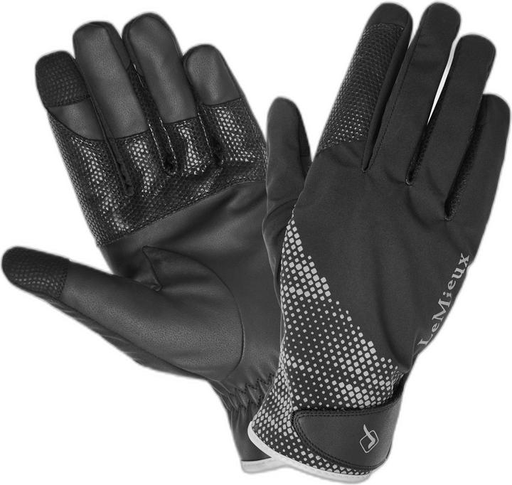 LeMieux Wasserdichte Reithandschuhe aus Leder Damen (6.5, 7)