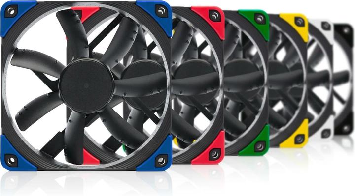 Produktbild Noctua NF-S12A PWM chromax.black.swap (120 mm, 1 x)