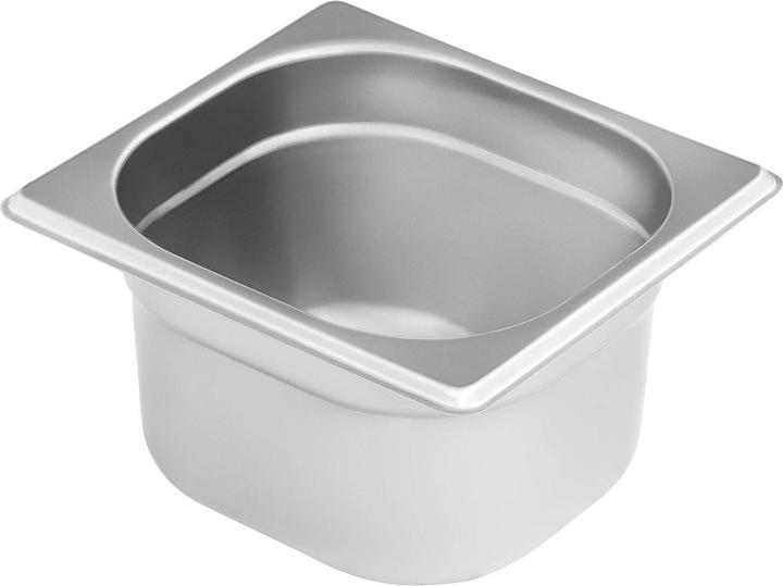 Actual product image Royal Catering Gastronorm Pan Holder - Incl 6 1/6 Gastronorm Containers with Lids (2.20 l)