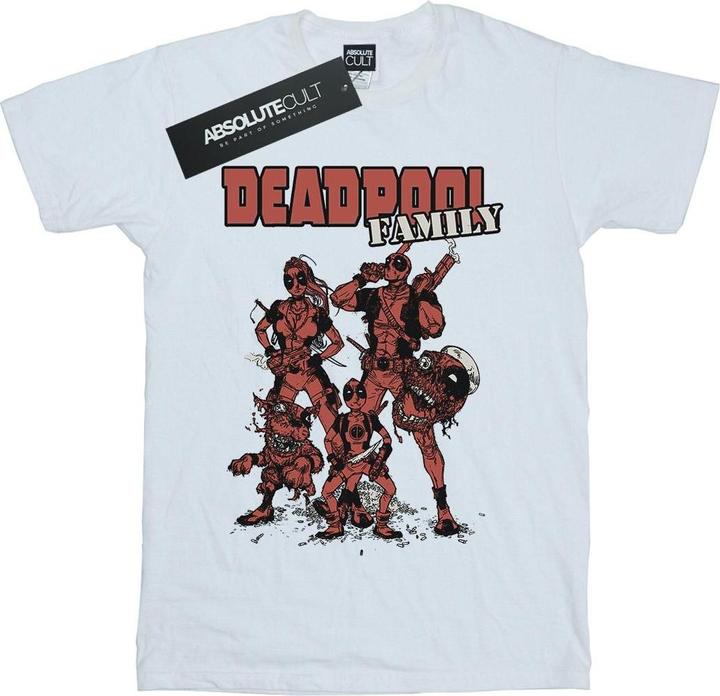 Actual product image Mens Deadpool Family Group T-Shirt (S)
