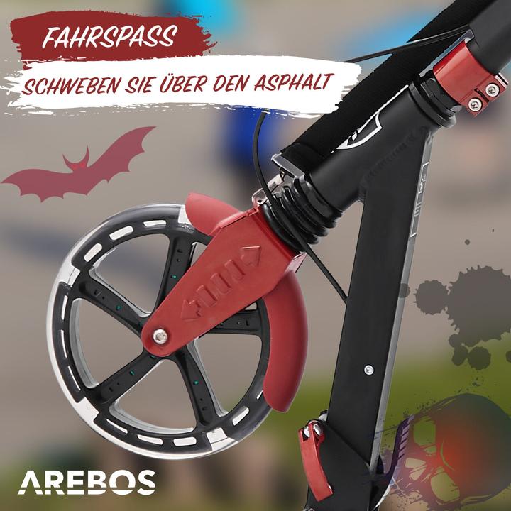 Actual product image Arebos Pedal scooter