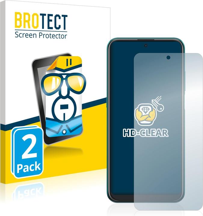 Productafbeelding BROTECT Schermbeschermer Clear (2 Stuk, Nokia X20)