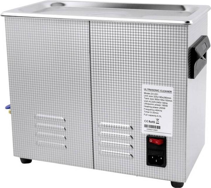 Produktbild Toolcraft USC-650 Ultraschallreiniger Schmuck, Werkstatt, Bürobedarf 180 W 6.5 l (40 kHz, 6500 ml)