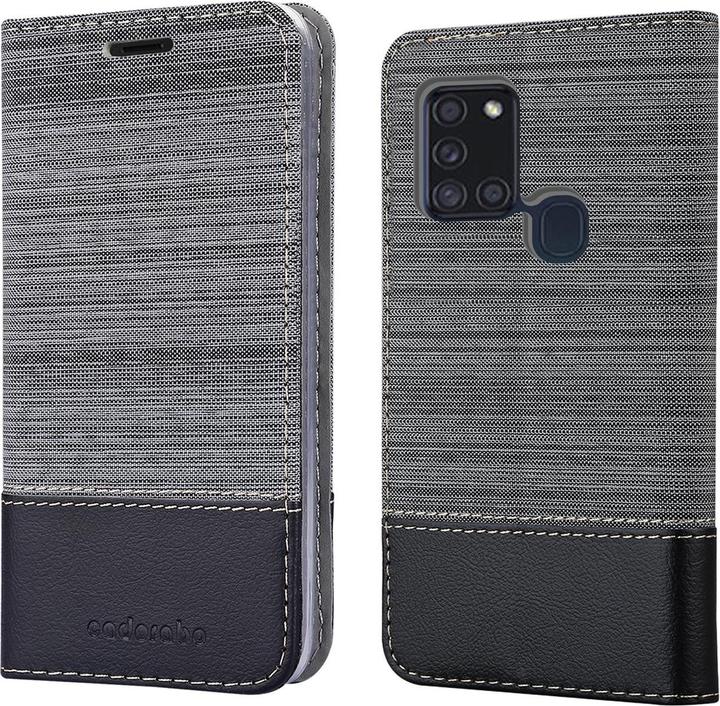 Actual product image Cadorabo Book Jeans Optics Cover (Samsung Galaxy A21s)