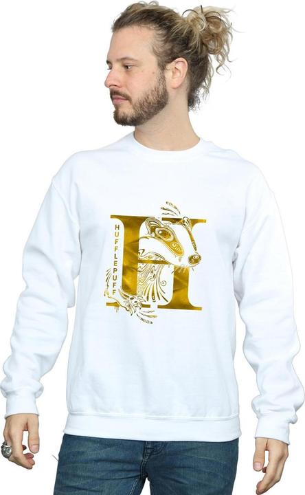 Actual product image Mens Hufflepuff Badger Sweatshirt (M)