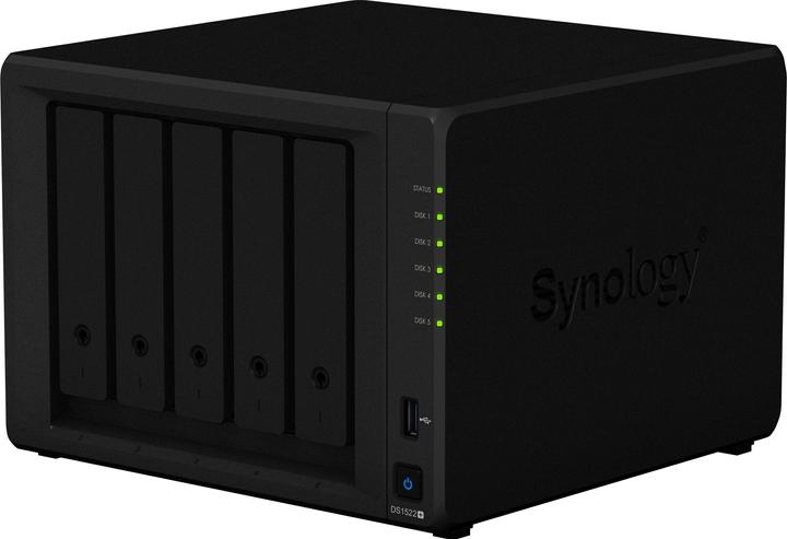 Produktbild Synology DS1522+ (5 x 4 TB, Synology HAT 33xx)