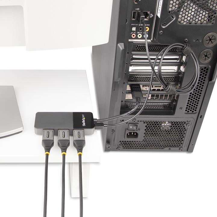 Immagine prodotto StarTech DisplayPort 3 Porta Hub (USB-A, 3 Porti)