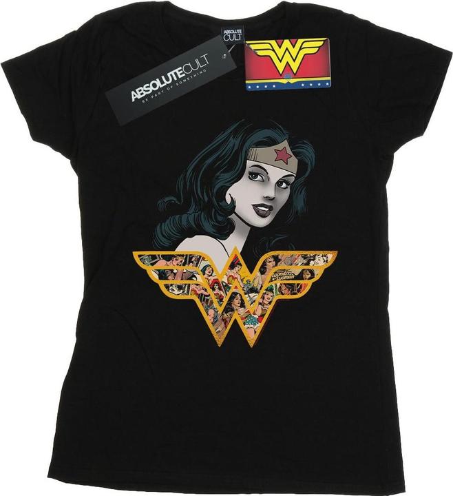 Wonder Woman Retro Collage TShirt (XXL)