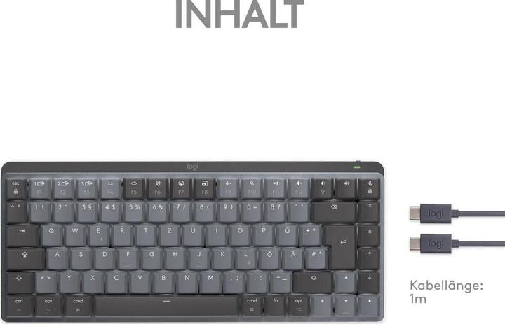 Produktbild Logitech MX Mechanical Mini for Mac (CH, Kabellos)
