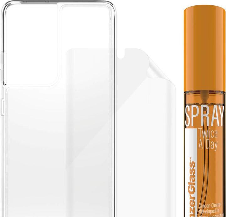 Actual product image PanzerGlass 360° Protection - Glass + Cover (1 Piece, Samsung Galaxy S21 Ultra)