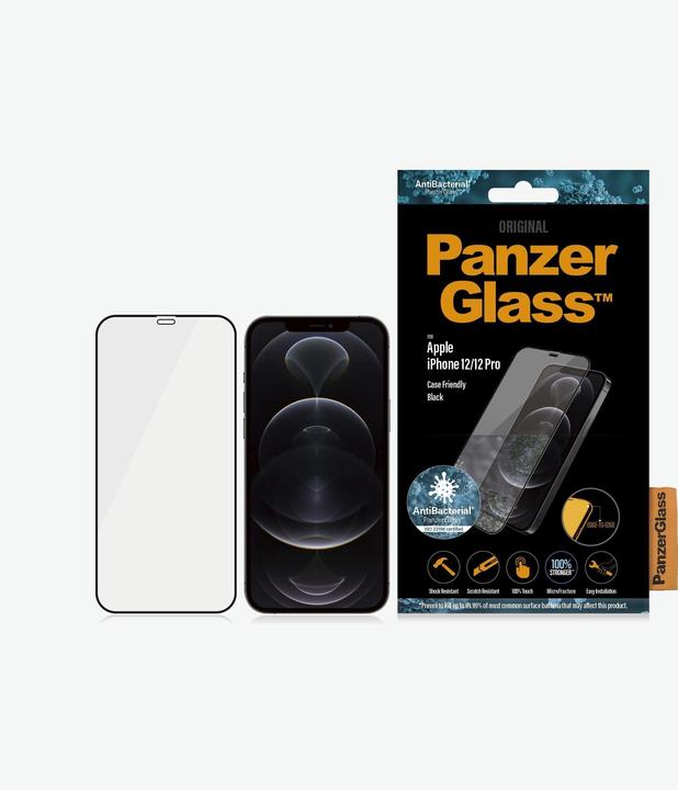 Actual product image PanzerGlass Edge-to-Edge (1 Piece, Realme 12 Pro+, Apple iPhone 12)