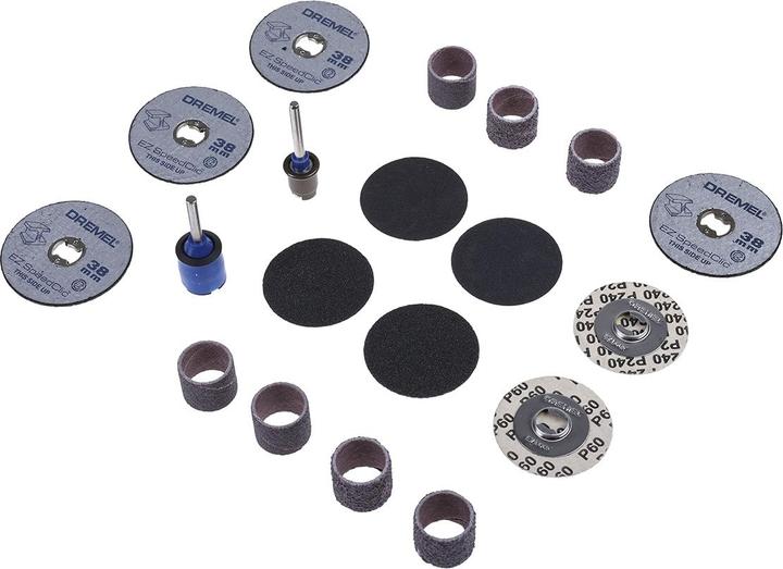 Actual product image Dremel EZ SpeedClic accessory set 70 pcs.