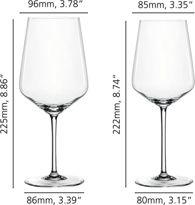 Actual product image Spiegelau Rot- und Weissweingläser Style (63 cl, 12 Glasses, Wine glasses set)