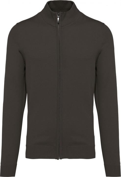 Kariban Strickjacke mit Reissverschluss (L)