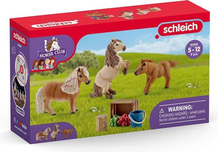 Produktbild Schleich Set Mini Shetty Familie
