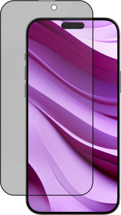 JCPAL Preserver Privacy Glass Screen Protector for iPhone 16 Plus (1 Piece, Apple iPhone 16 Plus)