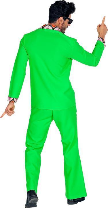 Produktbild Widmann 70er Jahre Disco Style Anzug mit Hemd und Hose Grün (M)
