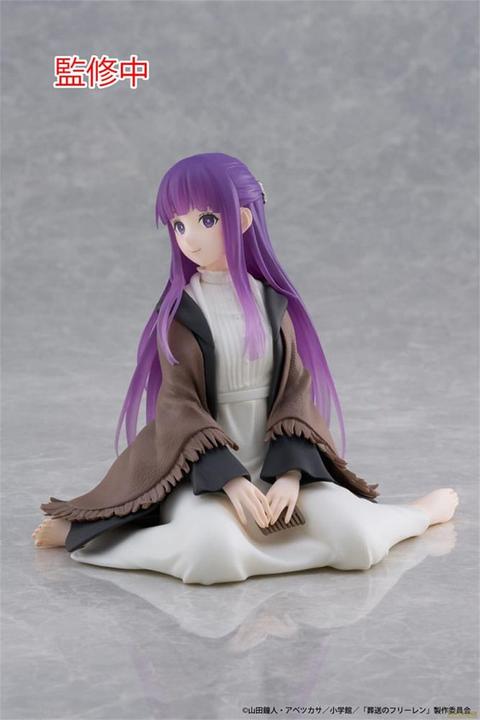 Actual product image Taito Frieren: Beyond Journey's End PVC Statue Desktop Cute Figure Fern 13 cm