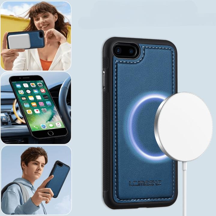 Image du produit LC.Imeeke iPhone SE / 8 / 7 - Teilbare Brieftasche 2-in-1 Handyhülle (Apple iPhone SE (3ème génération), Apple iPhone 7, Apple iPhone 8, Apple iPhone SE (2ème génération))