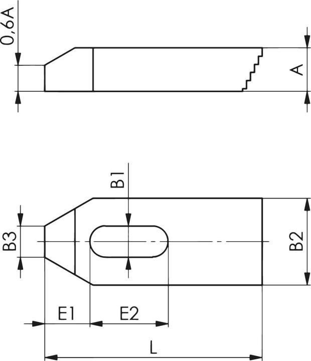 Actual product image Amf Step clamps