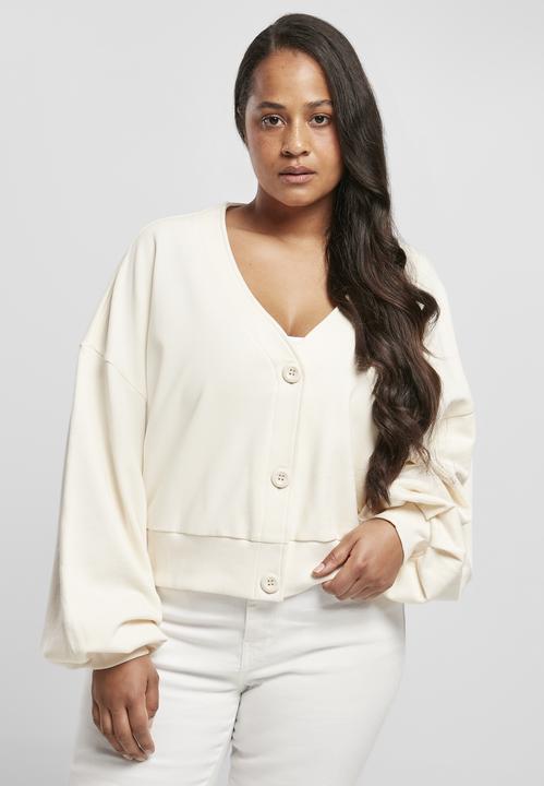 Image du produit Urban Classics Ladies Organic Oversized Short Terry Cardigan (5XL)