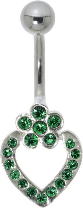 Immagine prodotto Bijouteria Piercing ventre (Acciaio inossidabile, Argento 925, Vetro (di orologio))