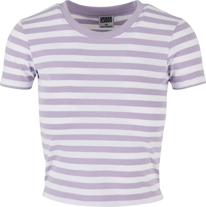 Urban Classics Ladies Short Striped Tee - 142651