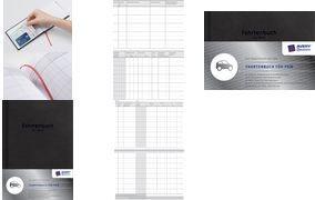 Actual product image Avery Logbook (A5, Special ruling, Hardcover)