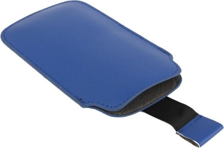 Produktbild König Design Handyhülle Tasche Slide Hülle Blau (Apple iPhone 5c, Nokia Lumia 820, Apple iPhone 5s, Apple iPhone 5, Samsung Galaxy S4 mini)