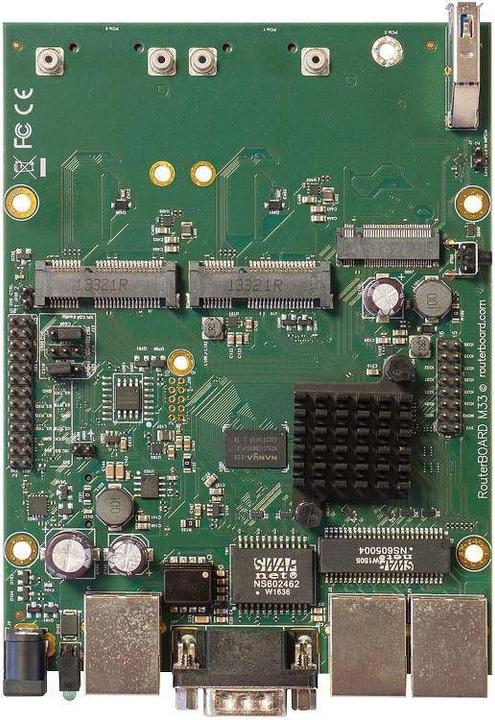 Produktbild MikroTik RBM33G Eingebauter Ethernet-Anschluss Schwarz