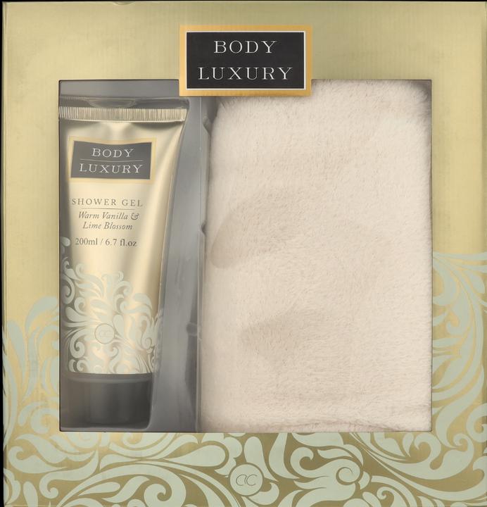 Image du produit Accentra Body Luxury sortie de bain + gel douche 200 ml OS (Set soin du corps)