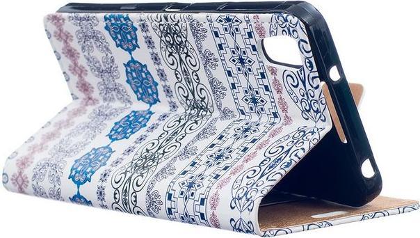 Immagine prodotto MU Style Custodia in pelle con motivo floreale (Blackberry DTEK 50)