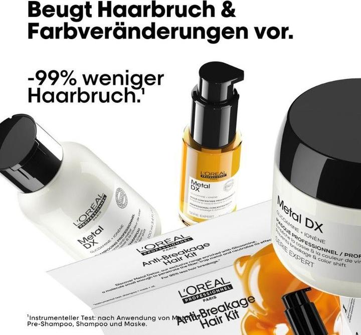 Actual product image L'Oréal Professionnel Metal DX Trio Discovery Kit (Hair care set)