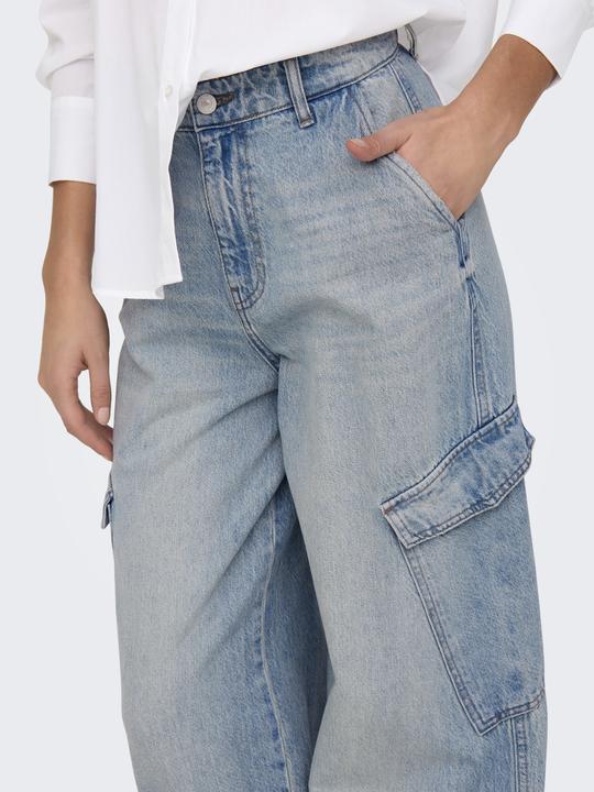 Image du produit Only ONLPERNILLE Hohe Taille Weiter Beinschnitt Jeans Jeans mit weitem Bein (W32/L30)