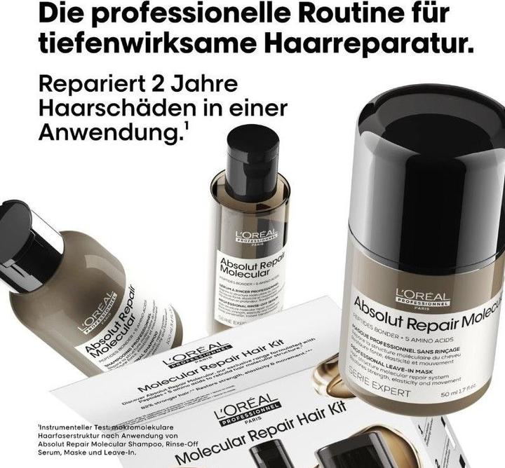 Produktbild L'Oréal Professionnel Absolut Repair Molecular Trio Discovery Kit (Haarpflege set)