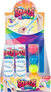 Immagine prodotto Toi-Toys Mini palline da spremere divertenti Stickeezz in tubo, 5 pezzi.