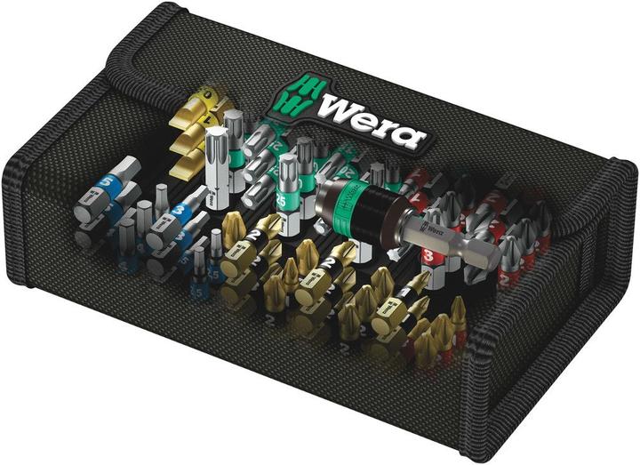 Actual product image Wera Bit-Safe 61 BiTorsion 1 (Hexagon socket TX M10, Cross Phillips PH M1, Cross Phillips PH M2, Cross Pozidriv PZ M1, Cross Pozidriv PZ M2, Cross Phillips PH M3, Cross Pozidriv PZ M3, Hexagon socket TX M15, Hexagon socket TX M20, Hexagon socket TX M25, Hexagon socket TX M30, Hexagon socket TX M40)