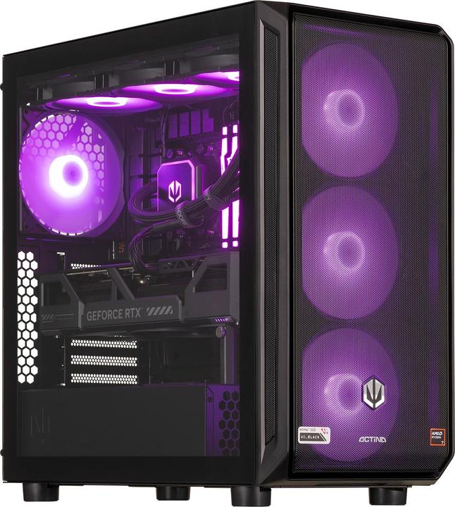 Produktbild Actina 5901443411956 (AMD Ryzen 7 9800X3D, 32 GB, 2000 GB, GeForce RTX 5080)