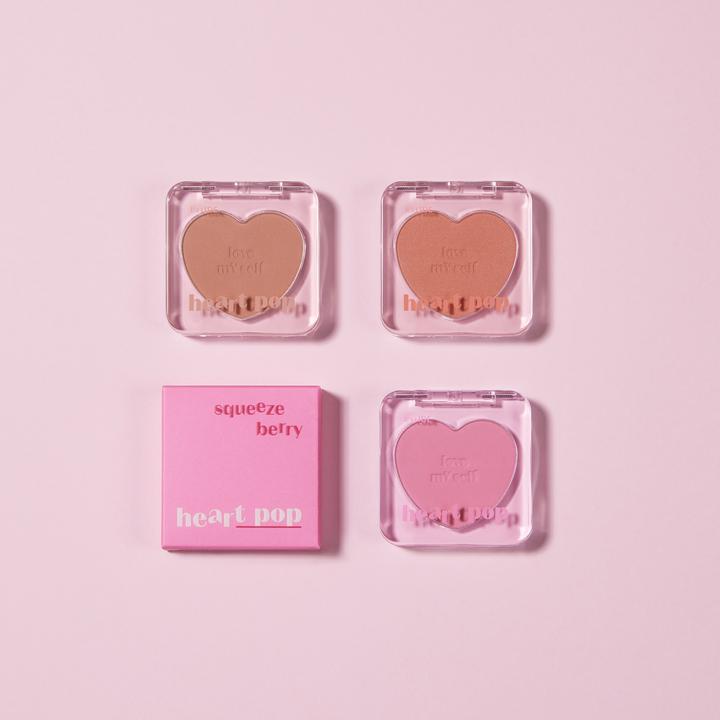 Produktbild Etude House Heart Pop Blusher (Squeeze Berry)
