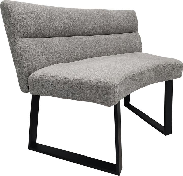 HTI-Living Runde Bank Liron Grau (108 cm)